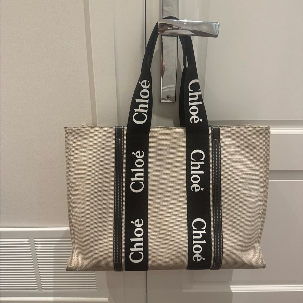 Chloe Woody large tote bag - Picture 2 of 4